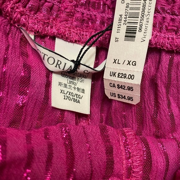 Victoria's Secret Drawstring Pajama  Sleep Shorts Size XL New with tag - Picture 7 of 7